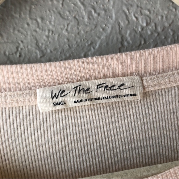 Free People Feelin It Alabaster Patchwork Oversized Top Size S Casual Slouchy - Picture 5 of 11